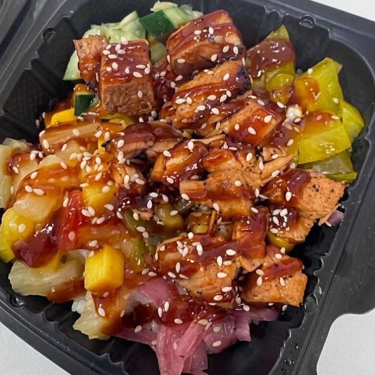 Salmon Poke Bowls