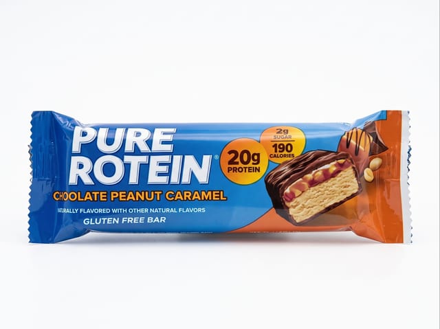 Chocolate Peanut Caramel 20g Protein GF.